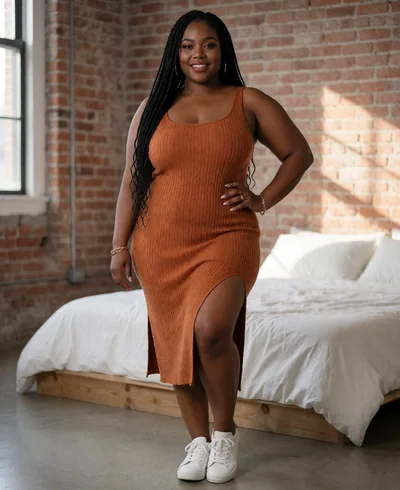 Temi, 29, a fictional AI character